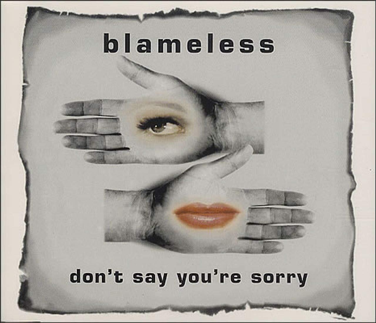 Blameless Don't Say You're Sorry (CD)