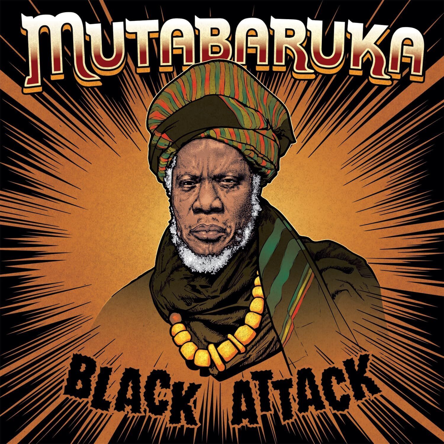 Mutabaruka Black Attack (CD) Album Digipak