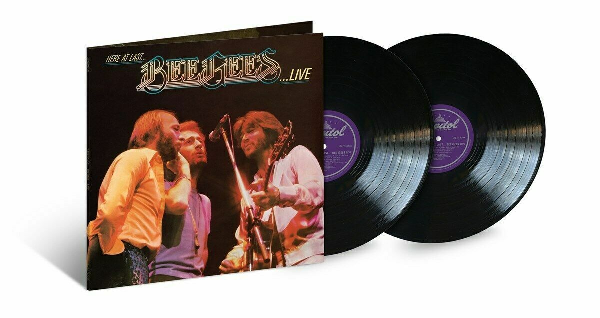 Bee Gees Here At Last Doppio Vinile Lp 180 Grammi Nuovo & Sigillato