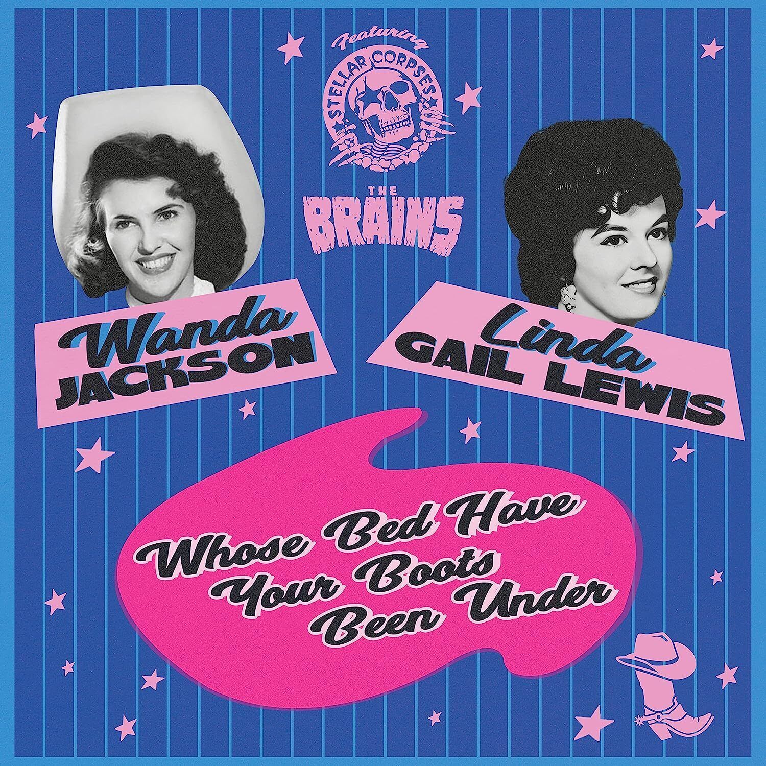 Wanda Jackson & Linda Gail Lewis featuring Whose Bed Have Your Boots (Vinyl LP)
