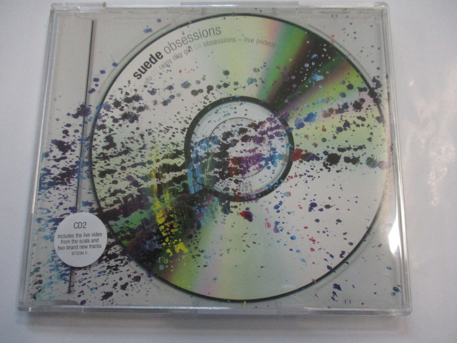 SUEDE - OBSESSIONS CD2 - CD SINGLE MINT CONDITION 2002