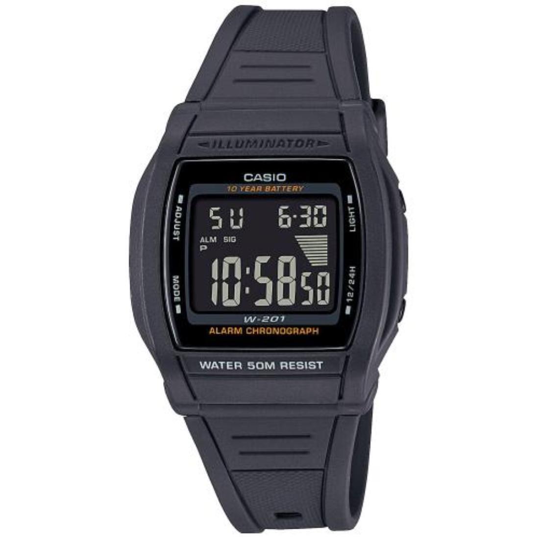 OROLOGIO CASIO W-201-1BVEG