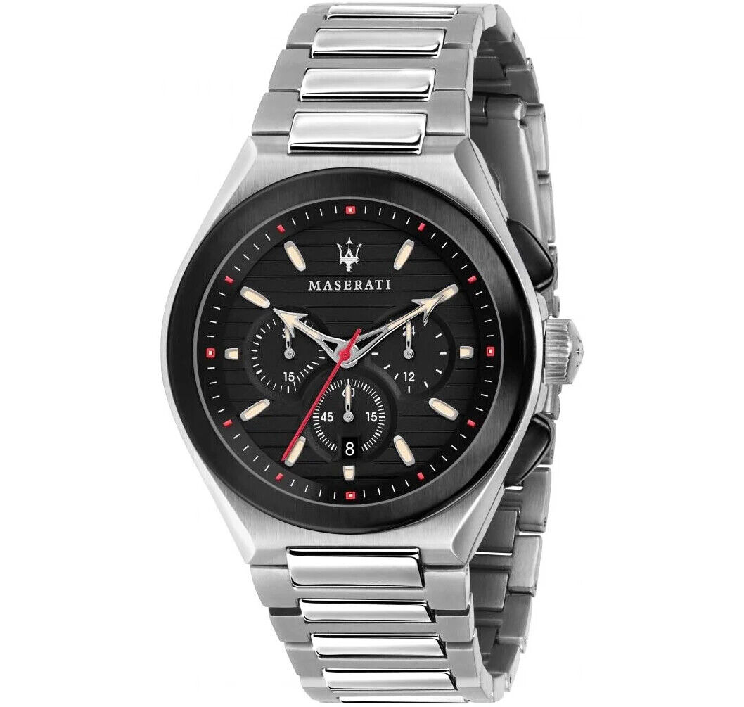 Orologio Uomo MASERATI Triconic Cronografo Acciaio Prezzo Scontato R8873639002