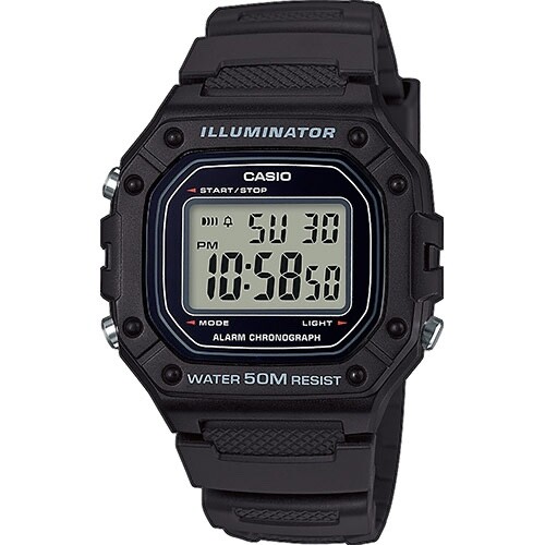 CASIO W-218H-1AVDF OROLOGIO UOMO DIGITALE NERO SOTTOCOSTO