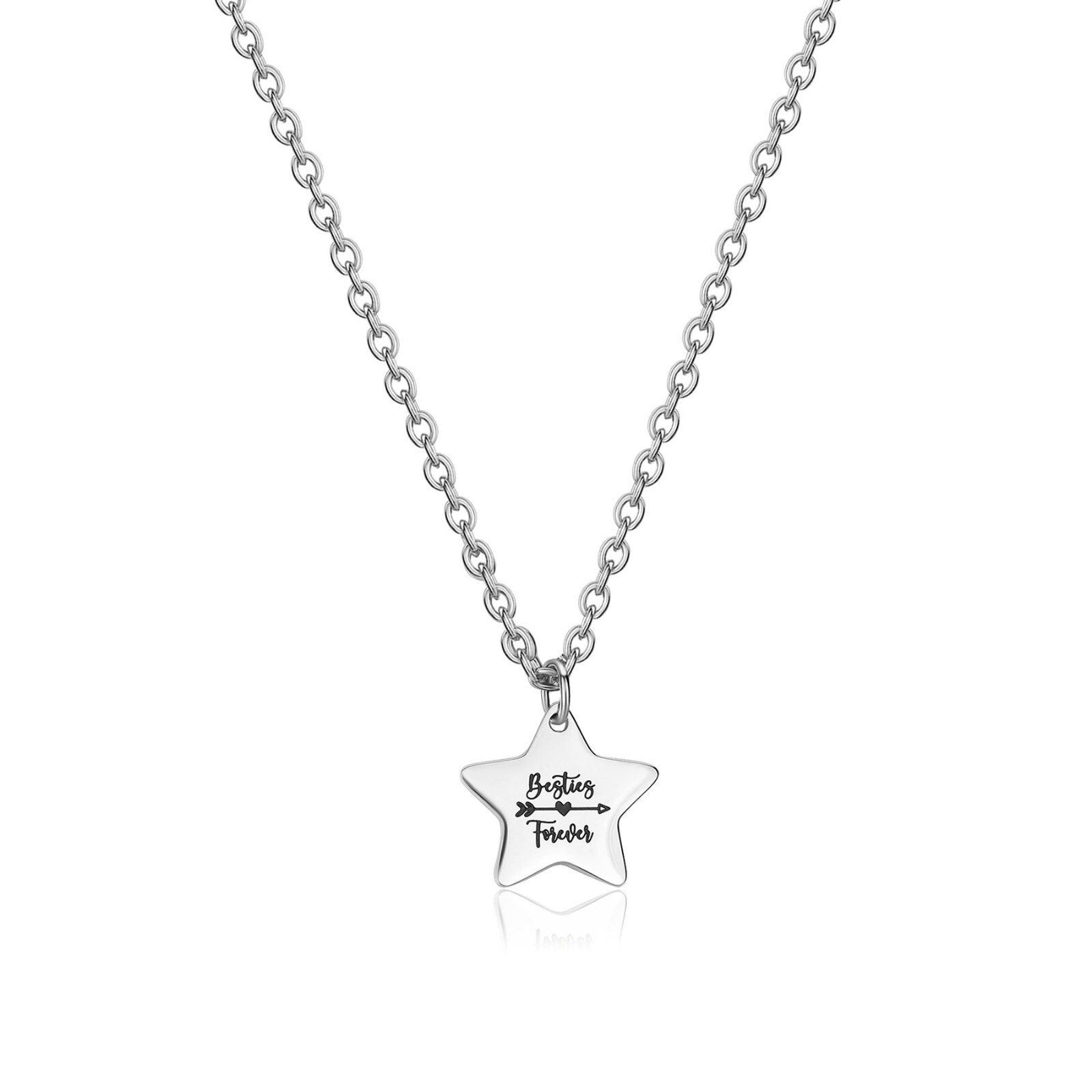 Sagapo Collana Stella Amicizia In Acciaio Sagapò SBY003 S'agapo