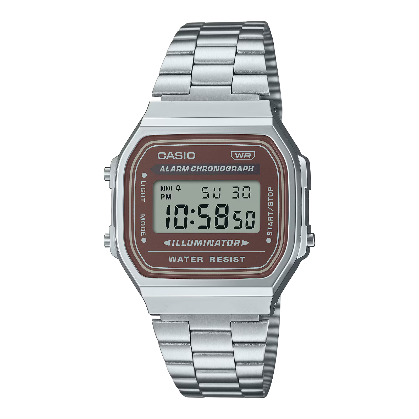 CASIO A168WA-5AYDF OROLOGIO UNISEX ACCIAIO DIGITALE 35x38 SOTTOCOSTO