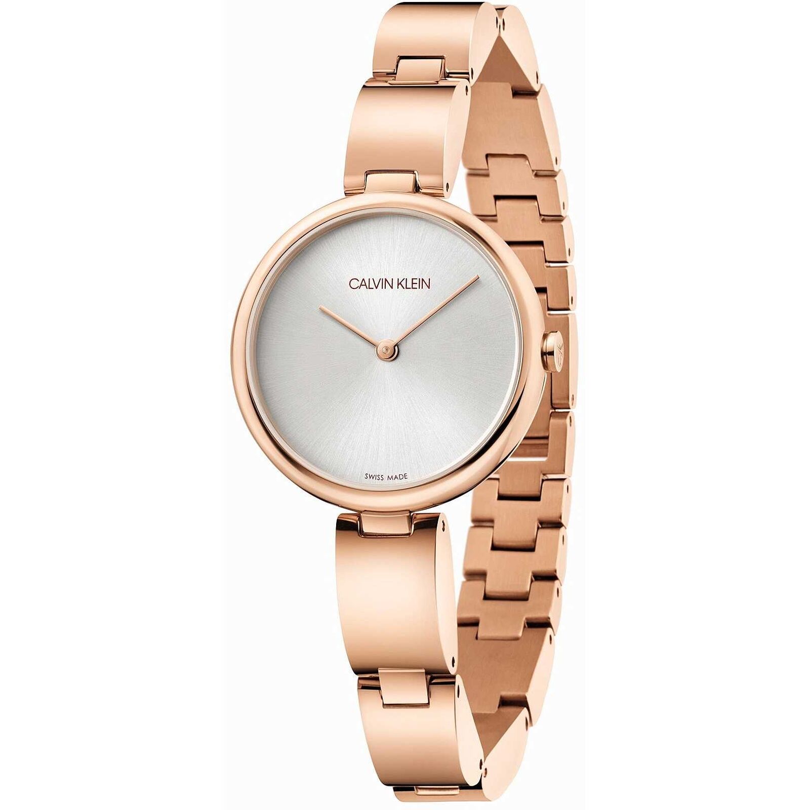 Orologio Donna CK CALVIN KLEIN WAVY K9U23646 Bracciale Acciaio Rosè