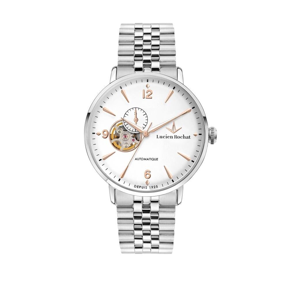 Orologio LUCIEN ROCHAT uomo GarCon Automatico acciaio / bianco R0423120001