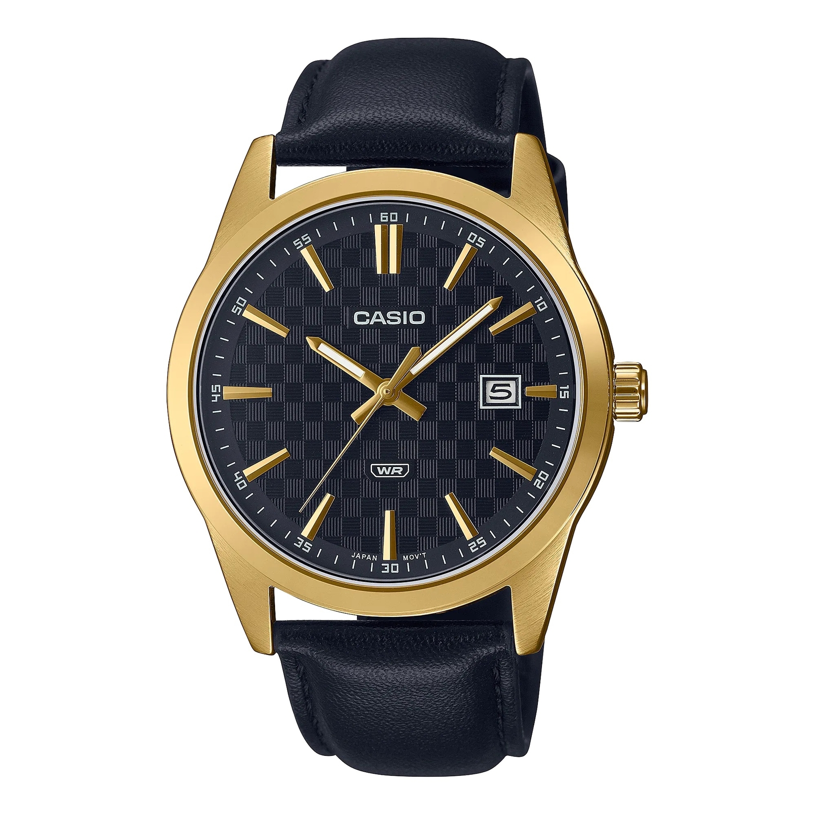 CASIO DATE CARBON LOOK DIAL - Gold & Black 11343774