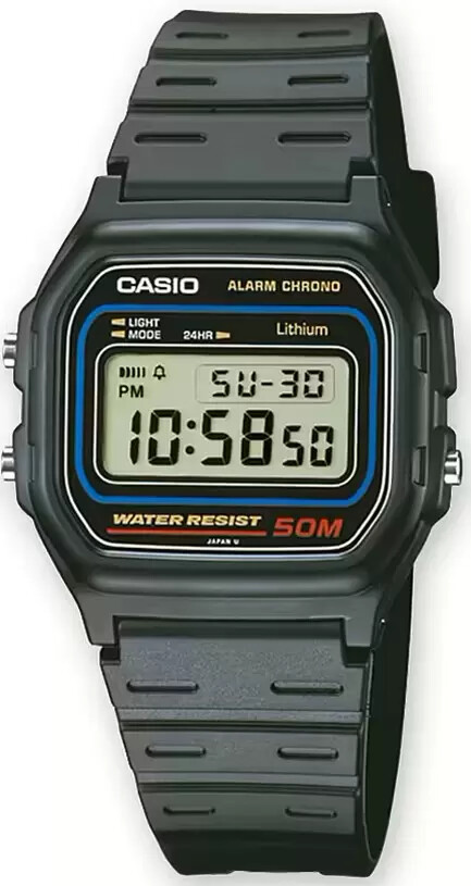 Orologio Uomo Casio Collection W-59-1VQES Nero Multifuzione