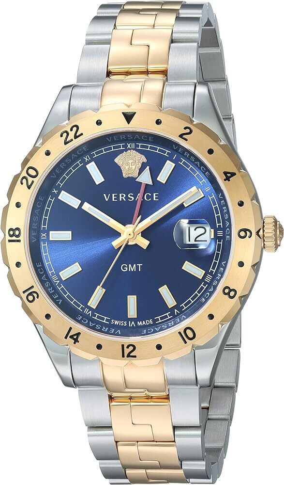 Versace Uomo V11060017 Hellenyium 42mm Orologio Al Quarzo
