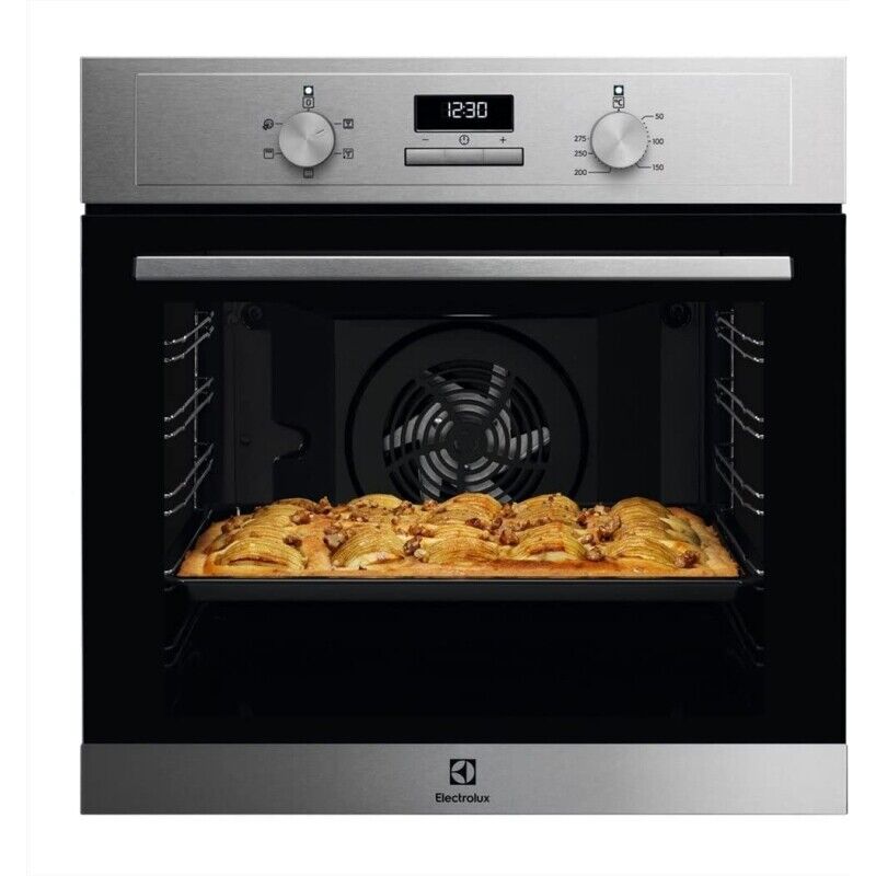 ELECTROLUX EOH3H00X FORNO DA INCASSO ELETTRICO VENTILATO 60CM 70LT INOX