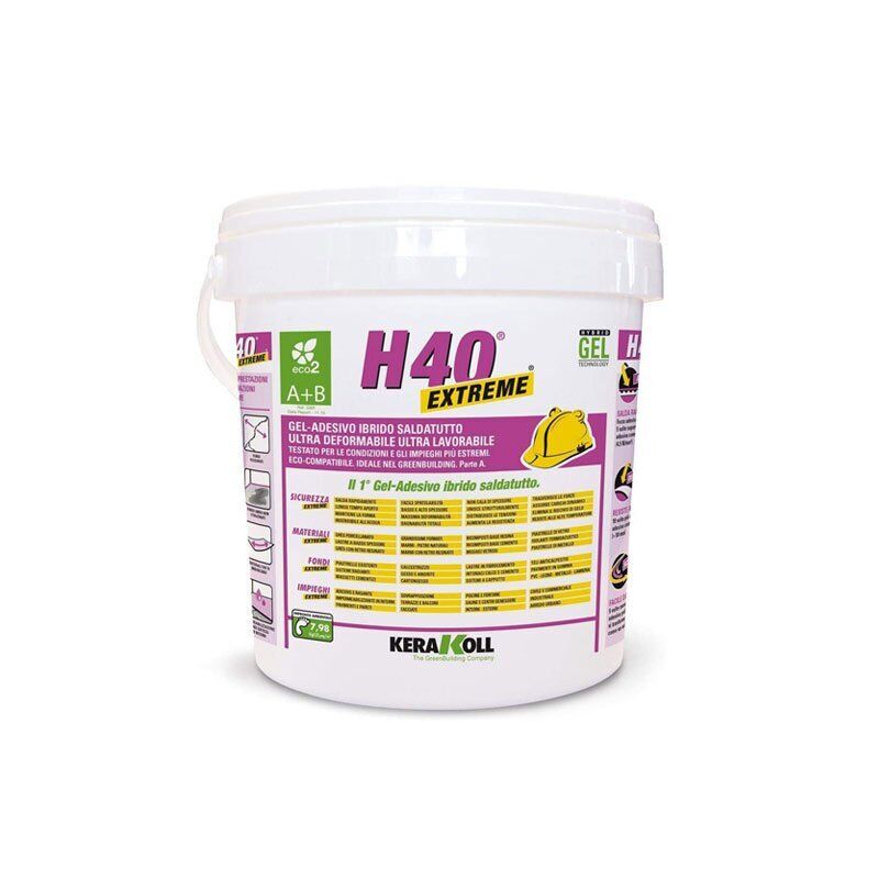 H40 Extreme Bianco 10 Kg - Kerakoll