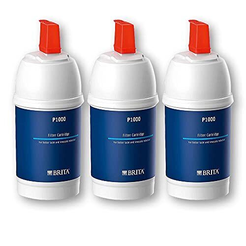 3 filtri per acqua Brita P1000, per rubinetti con filtro Brita (n5q)