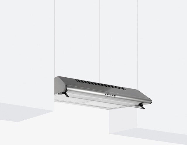Cappa Cucina 60 cm Incasso Filtrante Sottopensile Inox Glem Gas GHC631IX