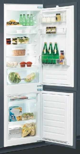WHIRLPOOL ART 66001 FRIGO INCASSO COMBINATO CLASSE A+ LESS FROST BIANCO