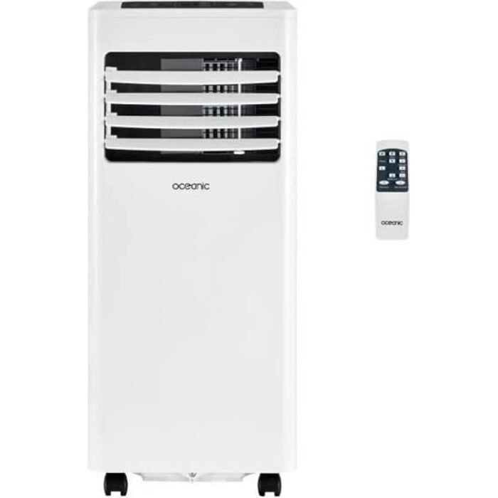 Oceanic Mobile Air Conditioner - 7000 BTU - 2050W - Deumidificatore - Programmab