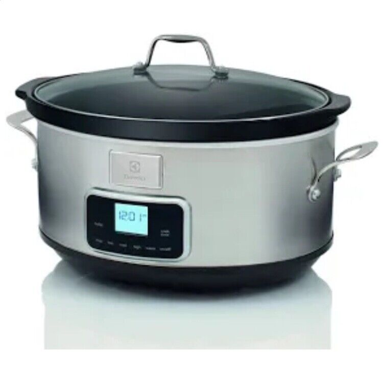 Electrolux Slow cooker Pentola Elettrica In Acciaio Inox 235 W Nuova