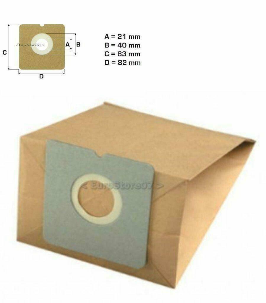 8 SACCHETTI ASPIRAPOLVERE COMPATIBILI  IMETEC SMICROBO  ION77 ARIETE SMART IM 11