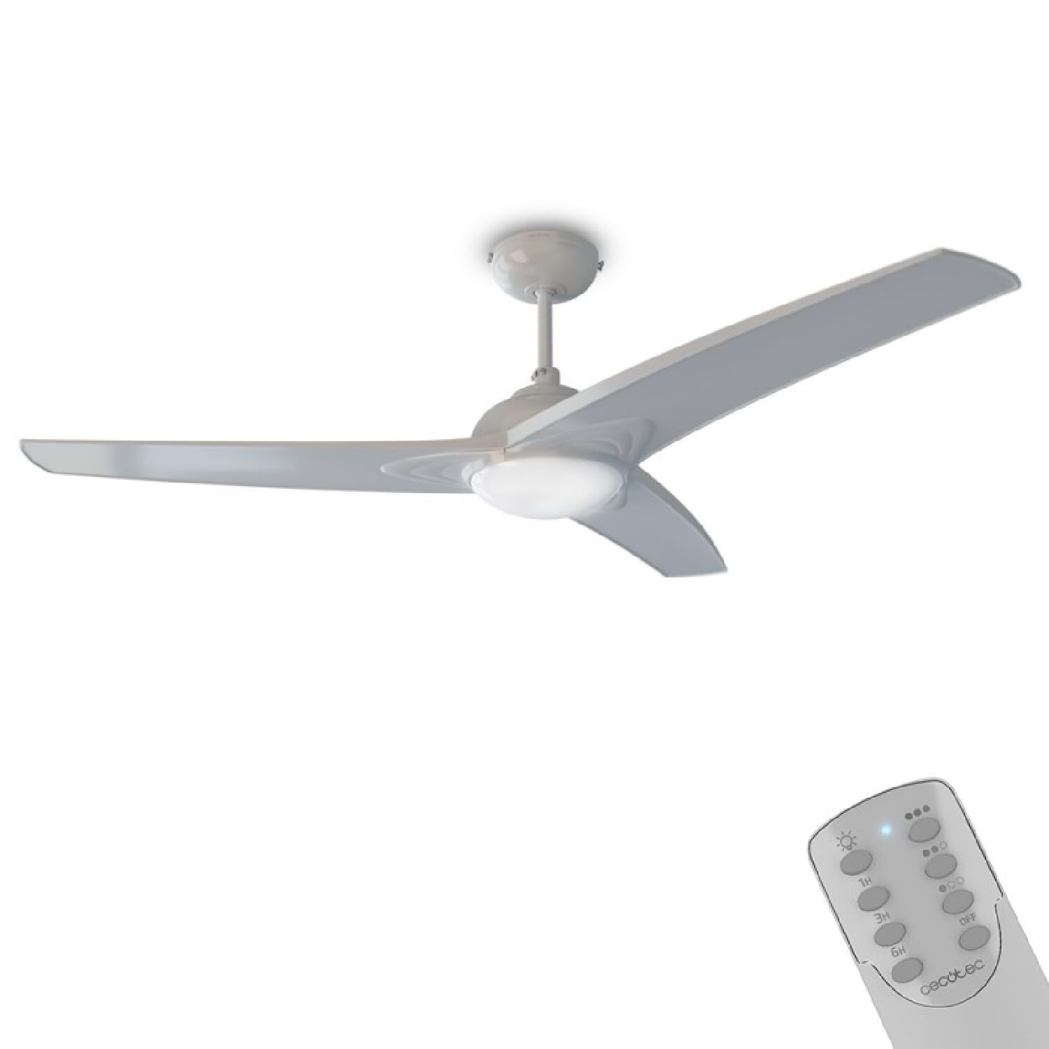 Cecotec Ventilatore da soffito EnergySilence Aero 460. 55 W Telecomando Luce ...