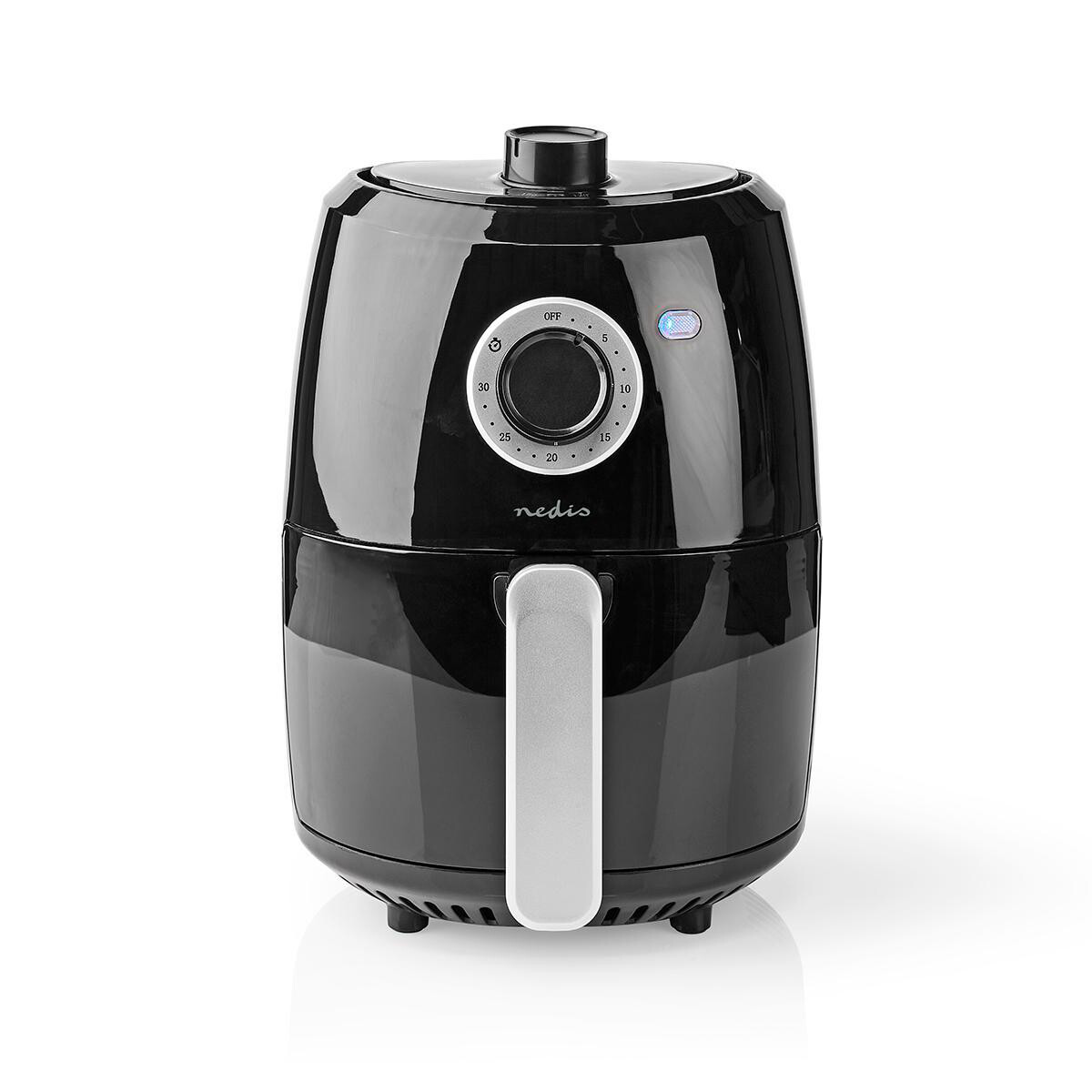 FRIGGITRICE AD ARIA CALDA  2.4L TIMER TERMOSTATO COMPONENTI LAVABILI 1000W