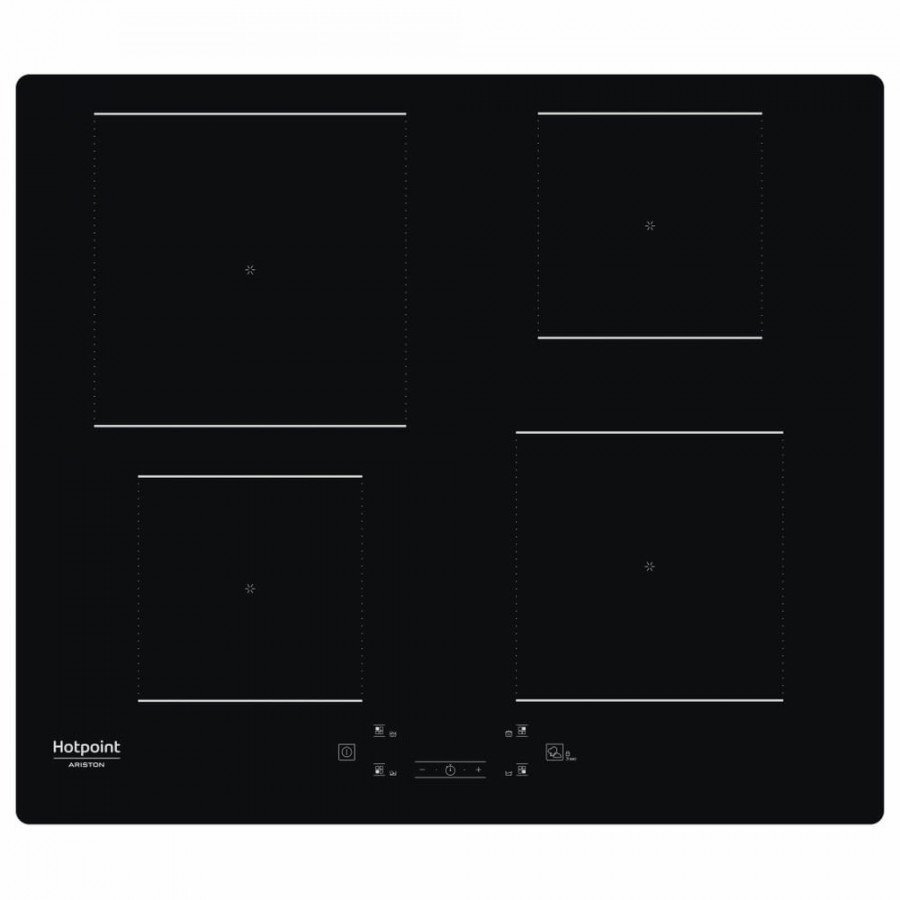 Hotpoint Piano cottura induzione F158551 Hq 2260S Ne Nero