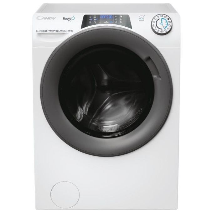 492855 Candy RapidO' PRO RP4 476BWMR-1-S Lavatrice slim a carica frontale 7 Kg