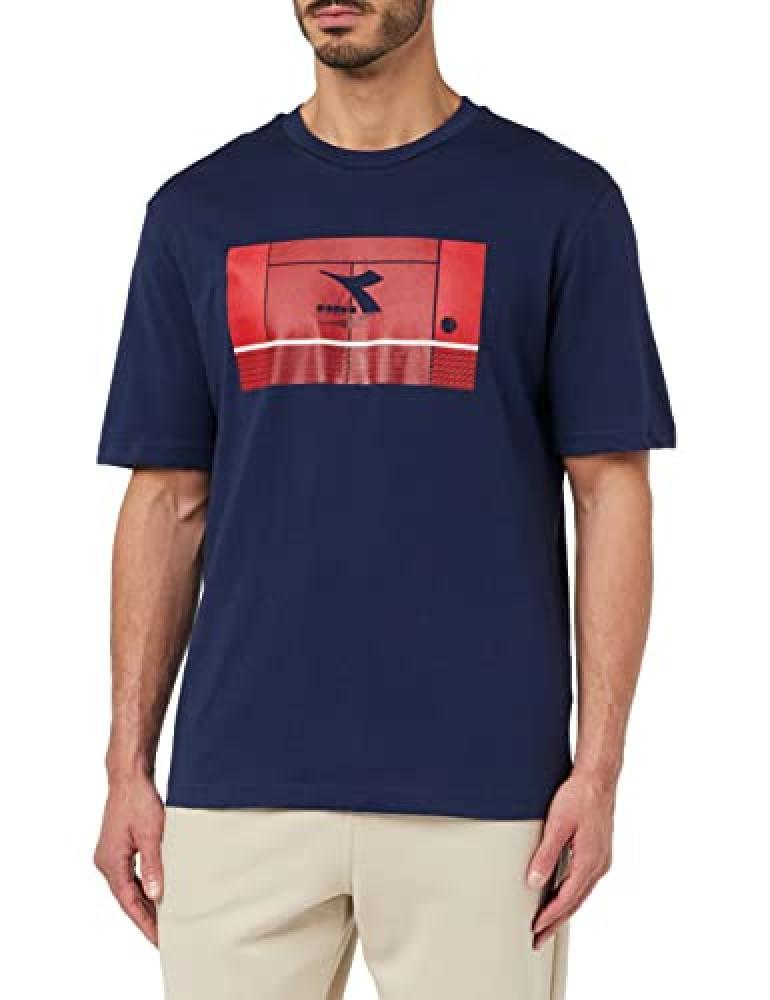 (TG. 3XL) Diadora T-shirt Ss Match Point, T-SHIRT SS MATCH POINT, Uomo, Classic