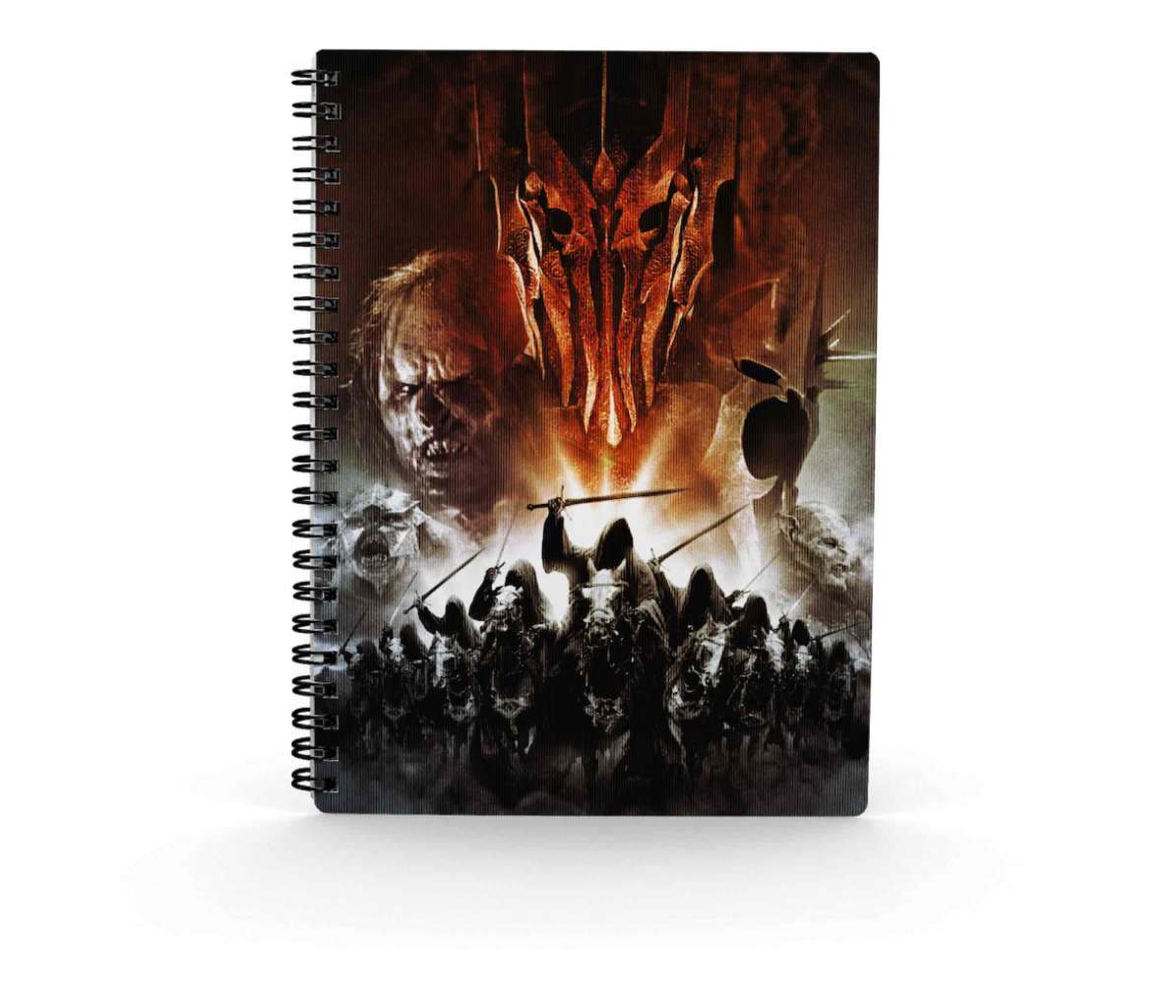 Lord Of The Rings Mordor Evil Army 3D Effect Notebook Taccuino SD TOYS