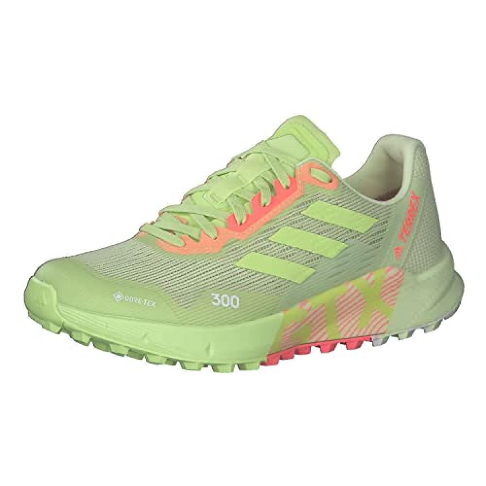(TG. 38 EU) Adidas Terrex Agravic Flow 2 GTX W, Sneaker Donna, Almost Lime/Pulse