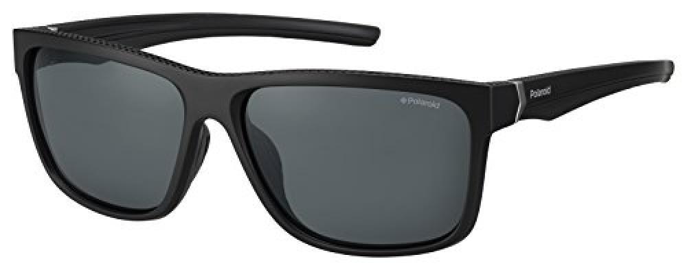 (TG. 59) Polaroid PLD 7014/S, Occhiali da Sole Uomo, Nero (807/M9 BLACK), 59 - N