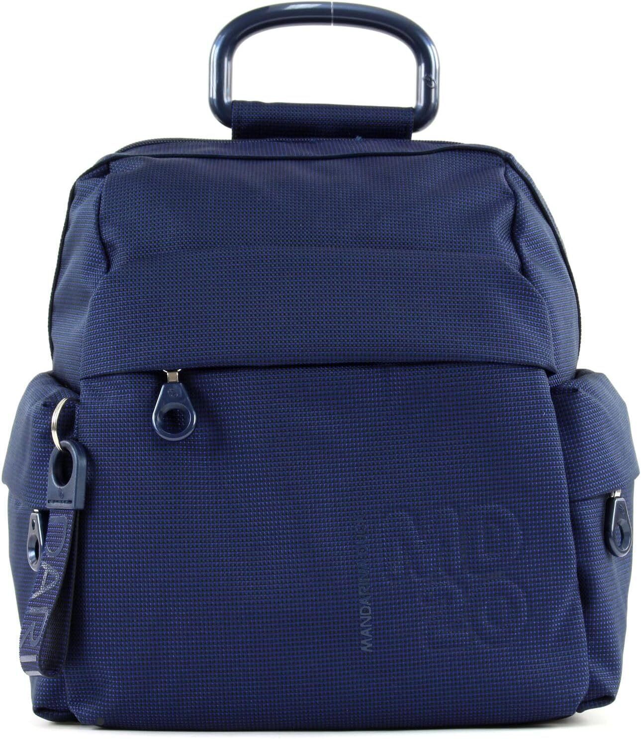 Mandarina Duck Backpack, Zaino Donna, Rosa Miaty, Grigio (Dress Blue)