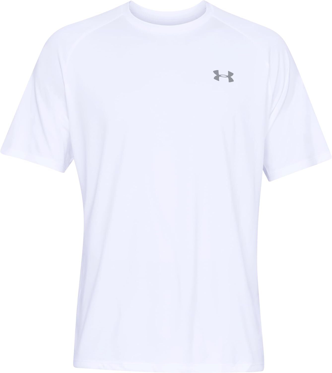 Under Armour UA Tech 2.0 SS Tee, T-Shirt Uomo White / Overcast Gray XL