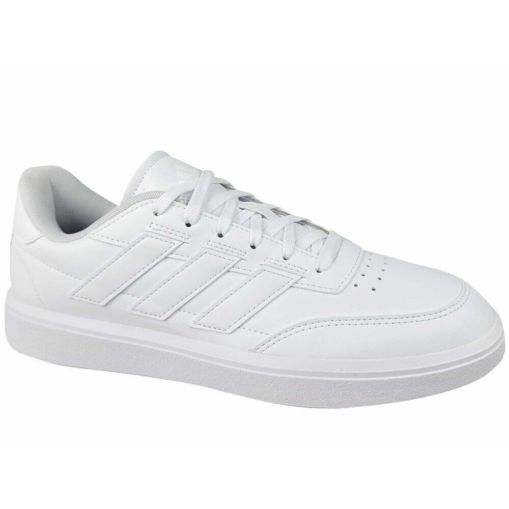 Scarpe Adidas Courtblock Uomo Scarpa sneakers tennis Pelle bianco numero 41 1/3