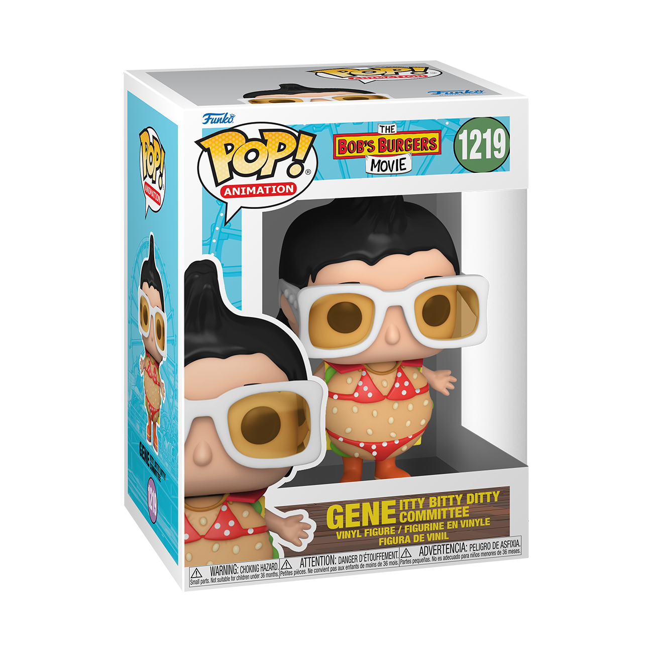 7024786 Merchandising Bob's Burgers: Funko Pop! Animation - Gene (Itty Bitty Dit