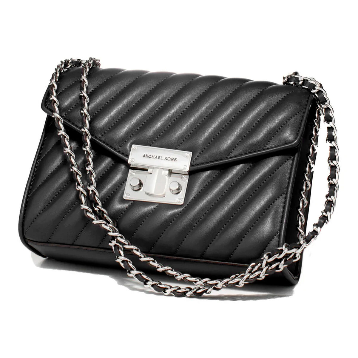 Borsa Donna Michael Kors 35T0SXOL2U-BLACK 23 x 18 x 7 cm Nero