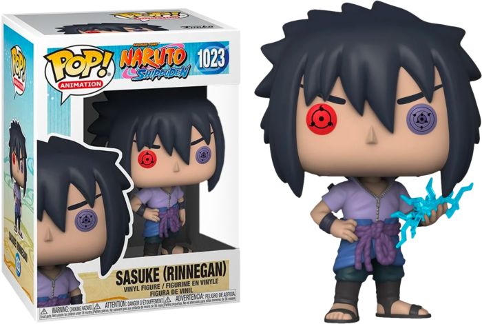 7047408 Merchandising Naruto Shippuden: Funko Pop! Animation - Sasuke (Rinnegan)