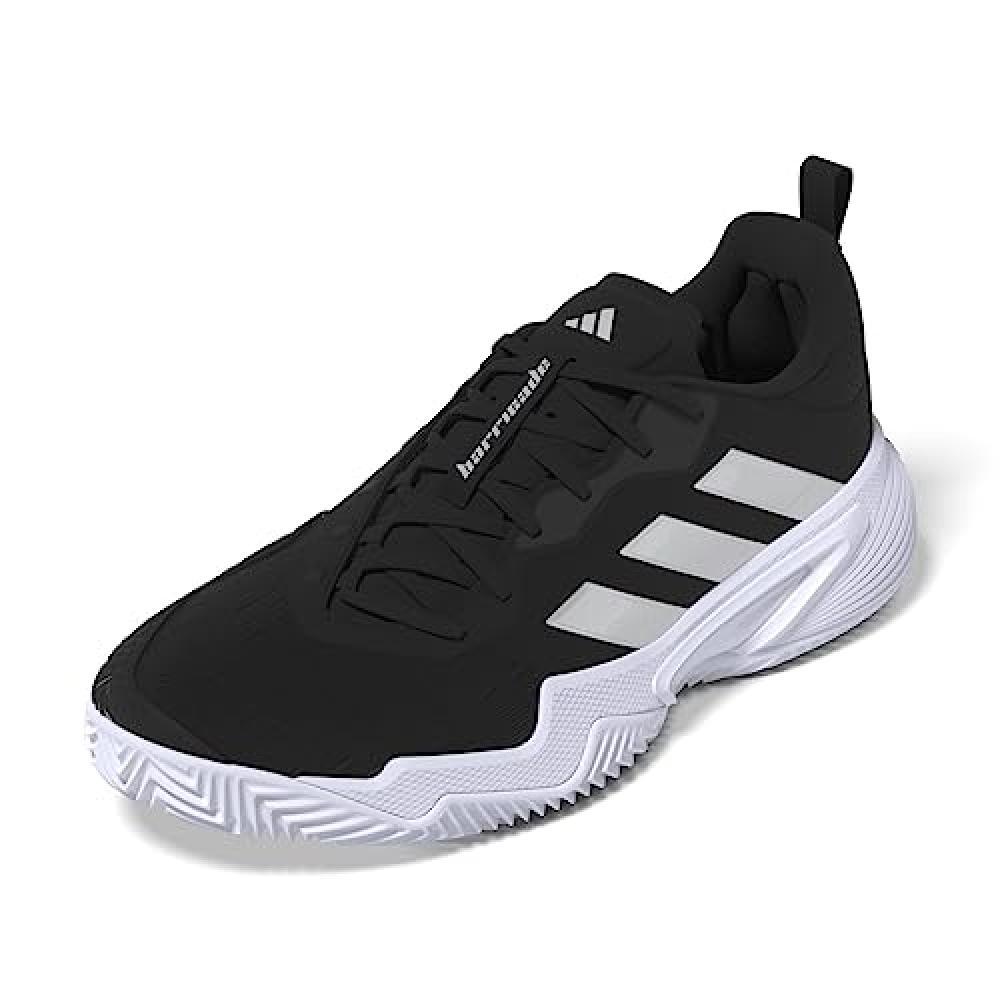 (TG. 38 EU) adidas Barricade Cl W, Shoes-Low (Non Football) Donna, Core Black/Si