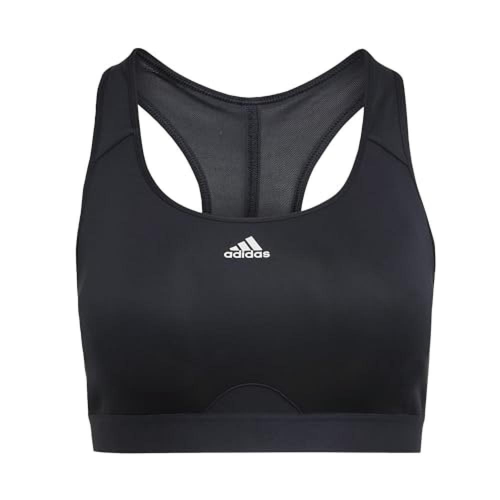 (TG. 5XL) adidas Powerreact Training Medium Support Workout Bra, Reggiseno Sport