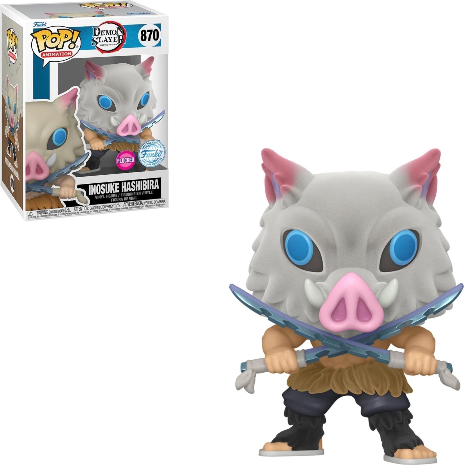7024787 Merchandising Demon Slayer: Funko Pop! Animation - Inosuke (Vinyl Figure
