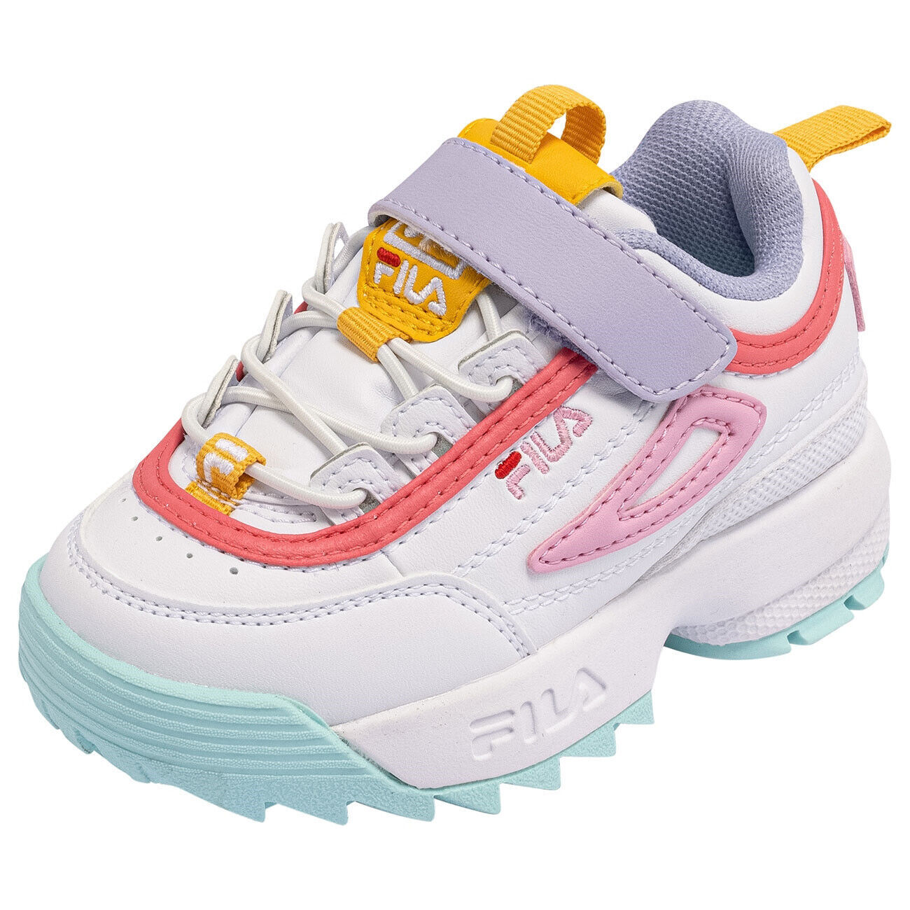 Fila Disruptor Ragazze Scarpe Velcro Sneakers 20