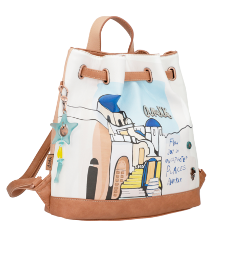 Anekke Zaino con borsa a secchiello Sunrise