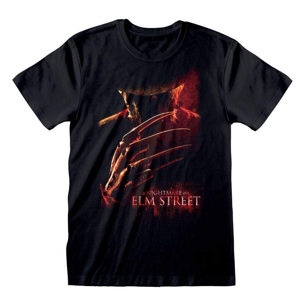 Abbigliamento Nightmare On Elm Street: Poster (T-Shirt Unisex Tg. M)