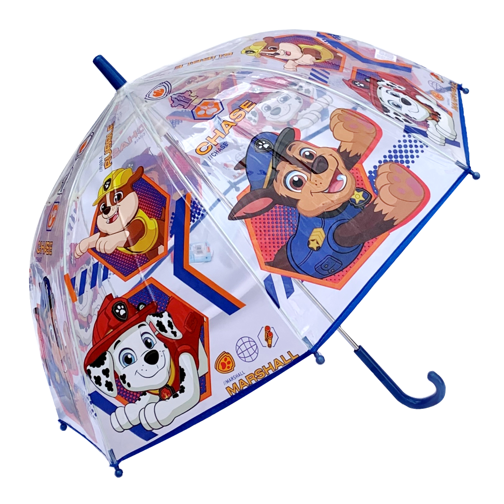 OMBRELLO CAMPANA TRASPARENTE PAW PATROL BAMBINO - PW19921