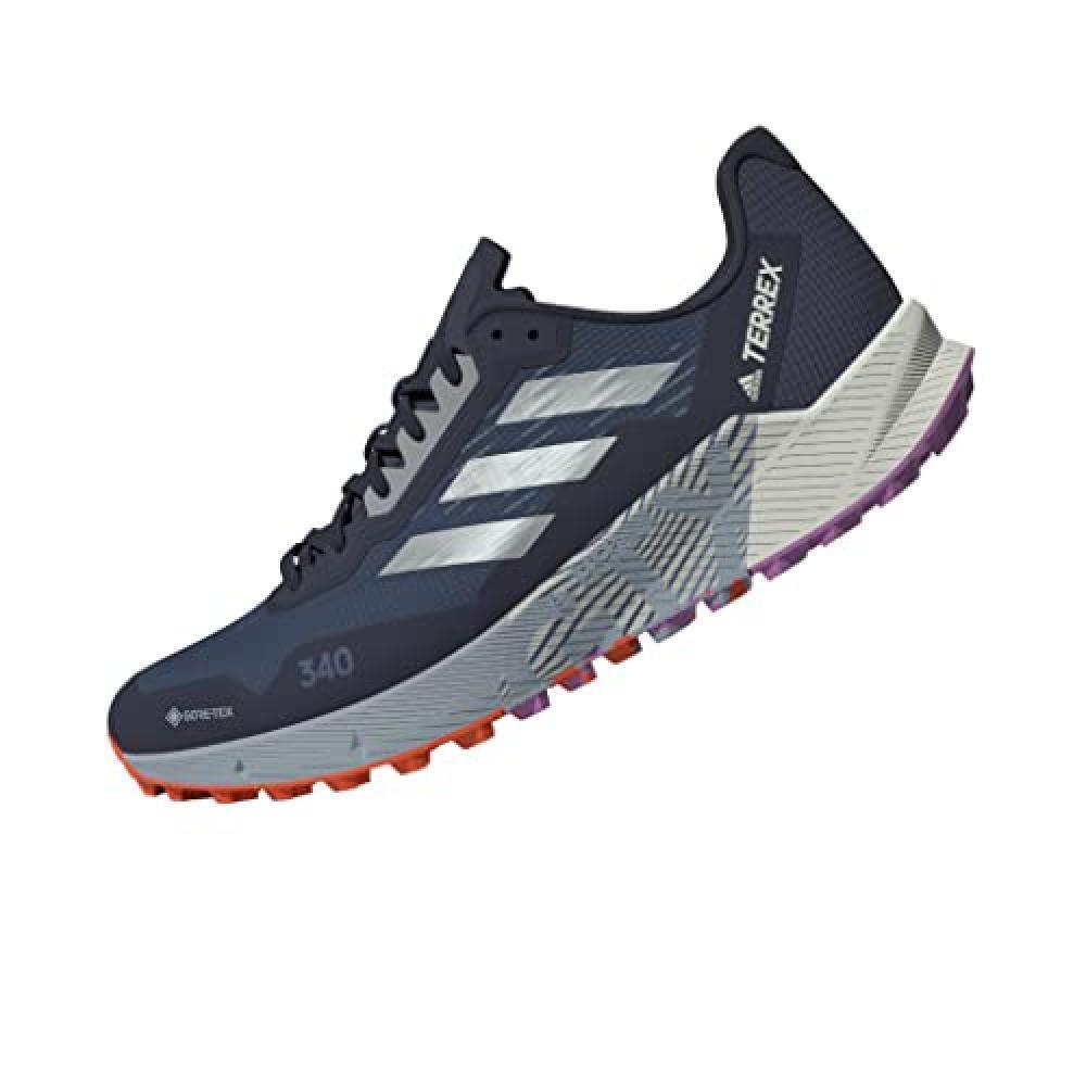 (TG. 46 2/3 EU) adidas Terrex Agravic Flow 2 GTX, Scarpe da Ginnastica Uomo, Ace