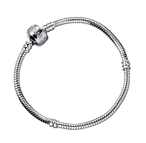 Harry Potter Armband 18 cm silberfarben, aus Metall, auf Backerkarte.