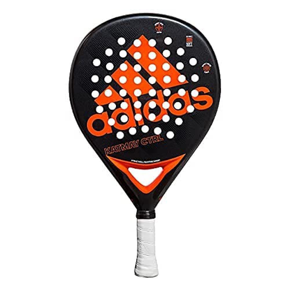 (TG. M) adidas Padel, Racchetta da padel, Adulti Unisex, Nero, Grigio, Arancione