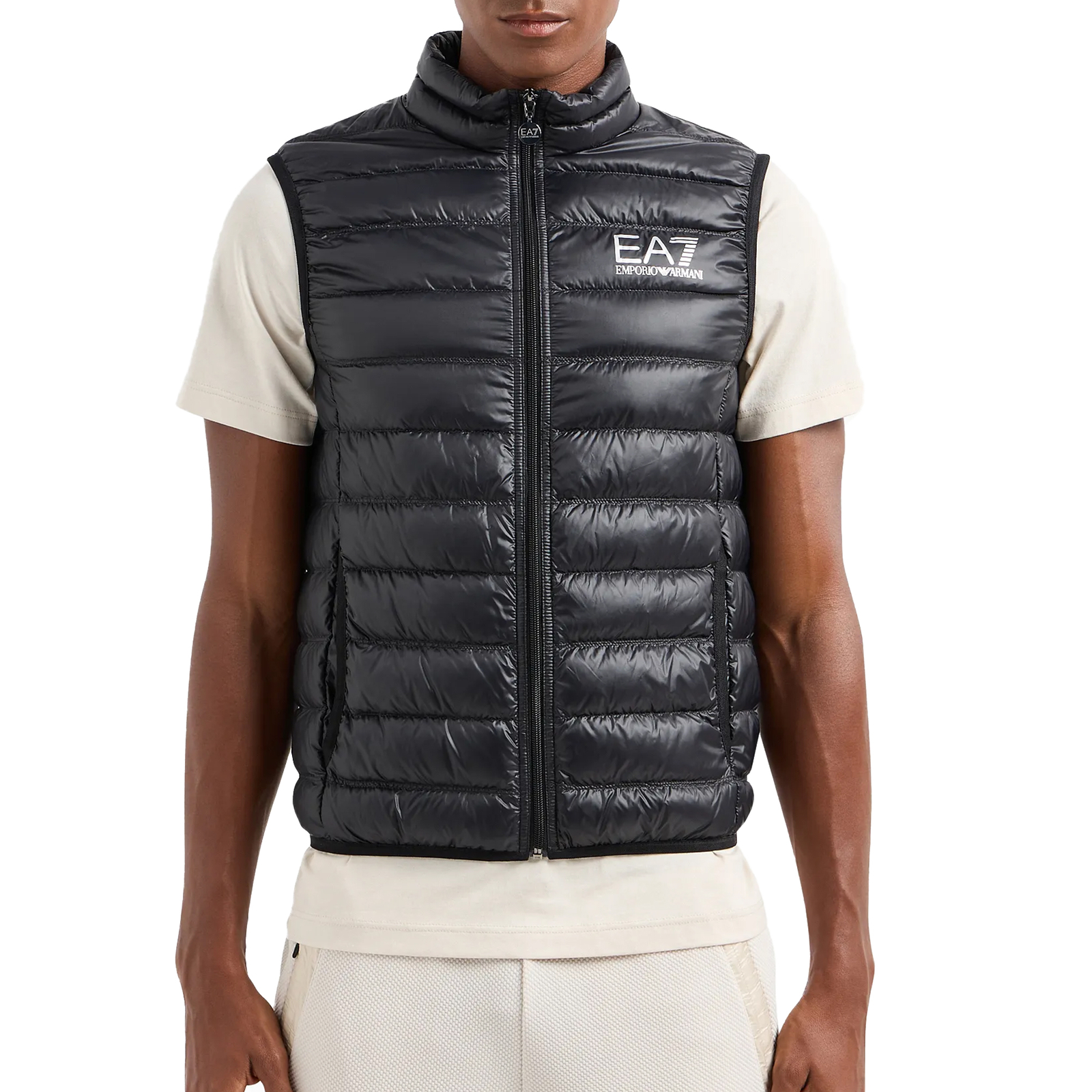 Ea7 Emporio Armani Gilet da Uomo Packable Core Identity Nero Taglia XXL Codic...