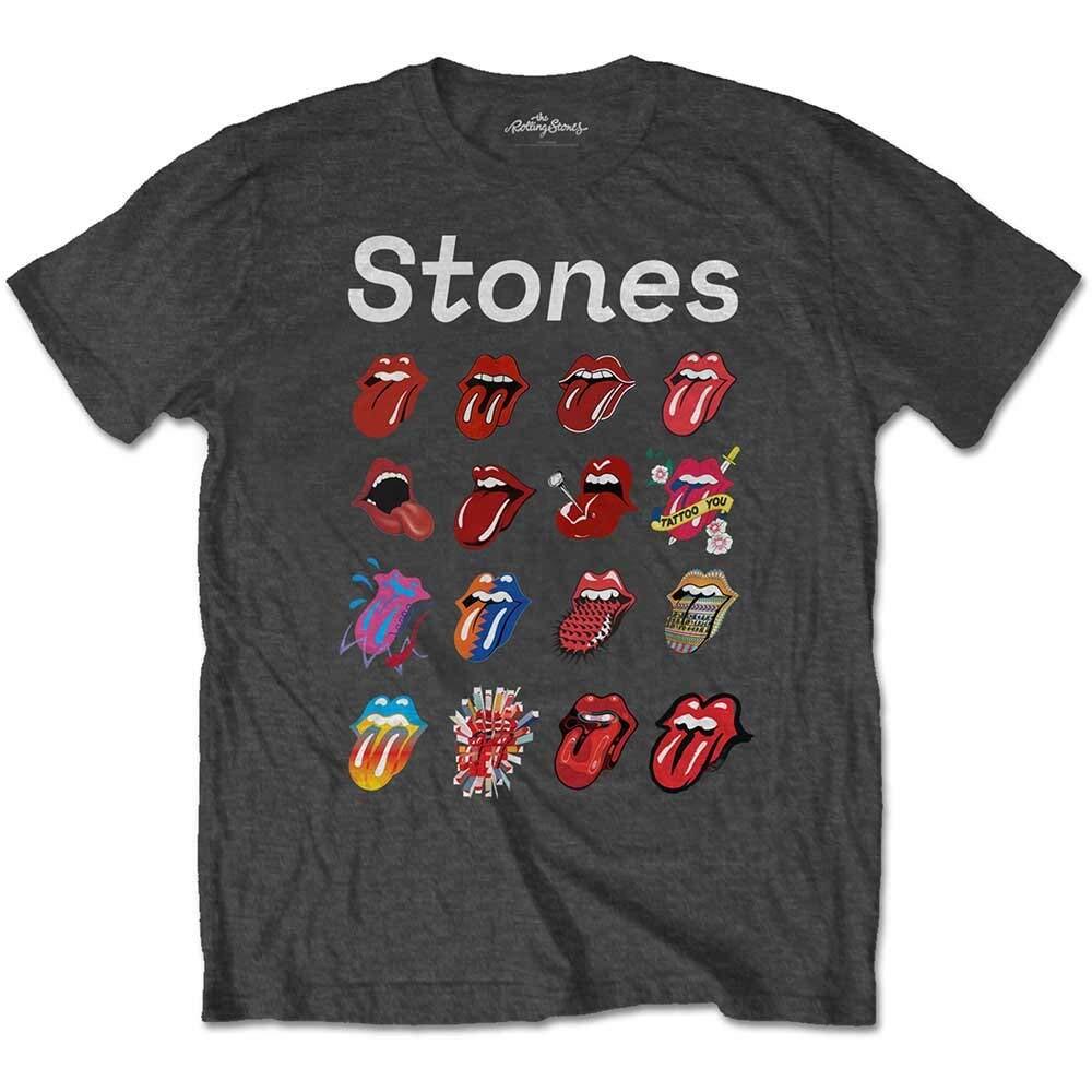 Abbigliamento Rolling Stones (The): No Filter Evolution Grey (T-Shirt Unisex Tg.