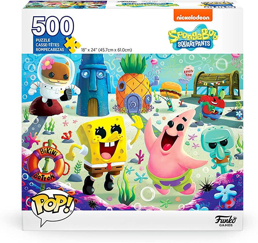 7024787 Merchandising Spongebob Squarepants: Funko Pop! Puzzle 500 Pc
